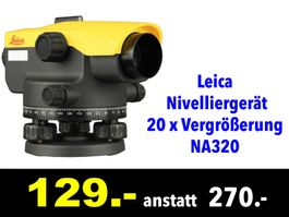 🔴  Nivelliergerät LEICA Type: NA320 /293B