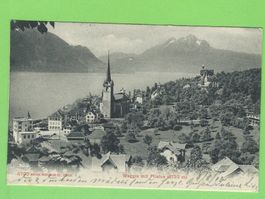 Weggis mit Pilatus