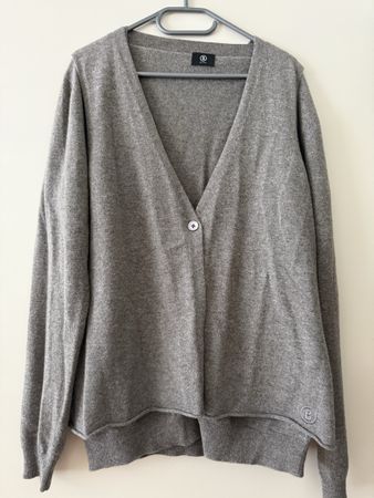 Bogner Cashmere Set (Jacke & Weste) grau-braun meliert