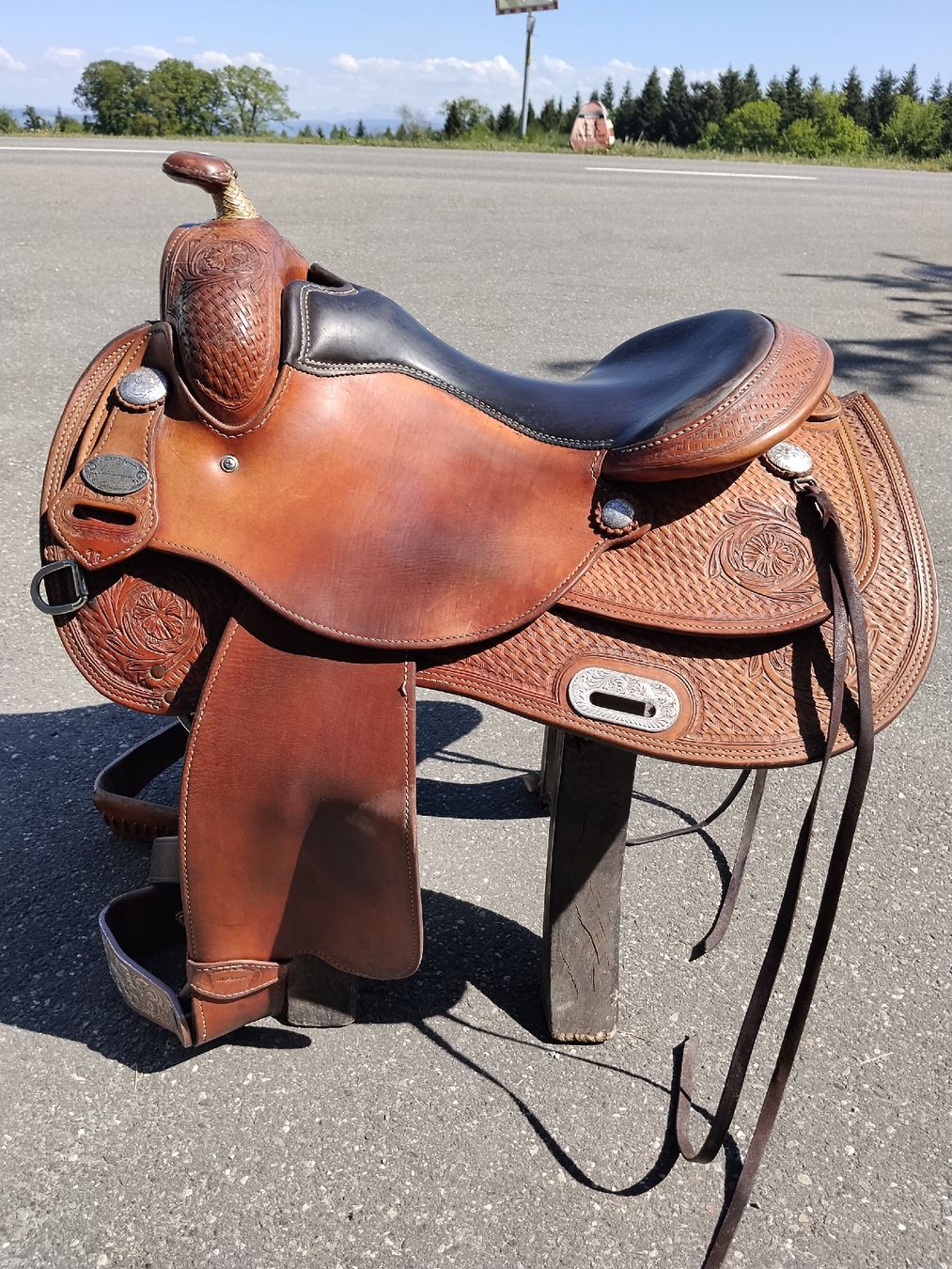 Selle & Accessori: Deuber und Partner Westernsattel  – Usato da Wohlen b. Bern venduto da PiaKunz 1