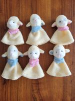 10 herzige Eierwärmer, Schäfli- und Kückenmotiv