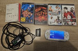 Sony PSP Playstation Portable 1000er Modell mit Spiele