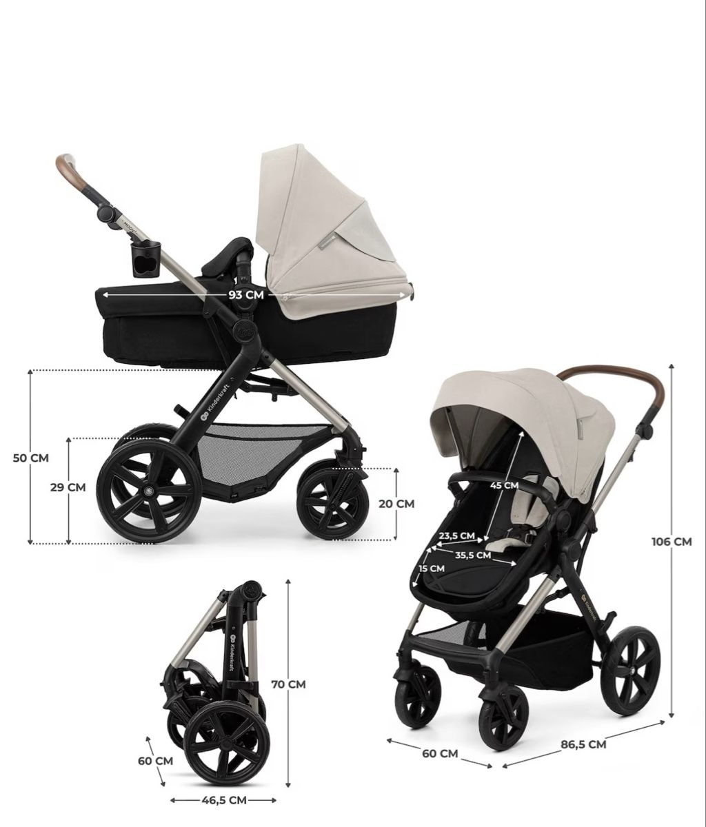 Kinderkraft Kinderwagen: Kinderwagen Moove 2 – Gebraucht aus St. Gallen von mon_7snp 5