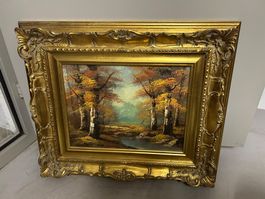 Bild in Herbststimmung signiert von Marco