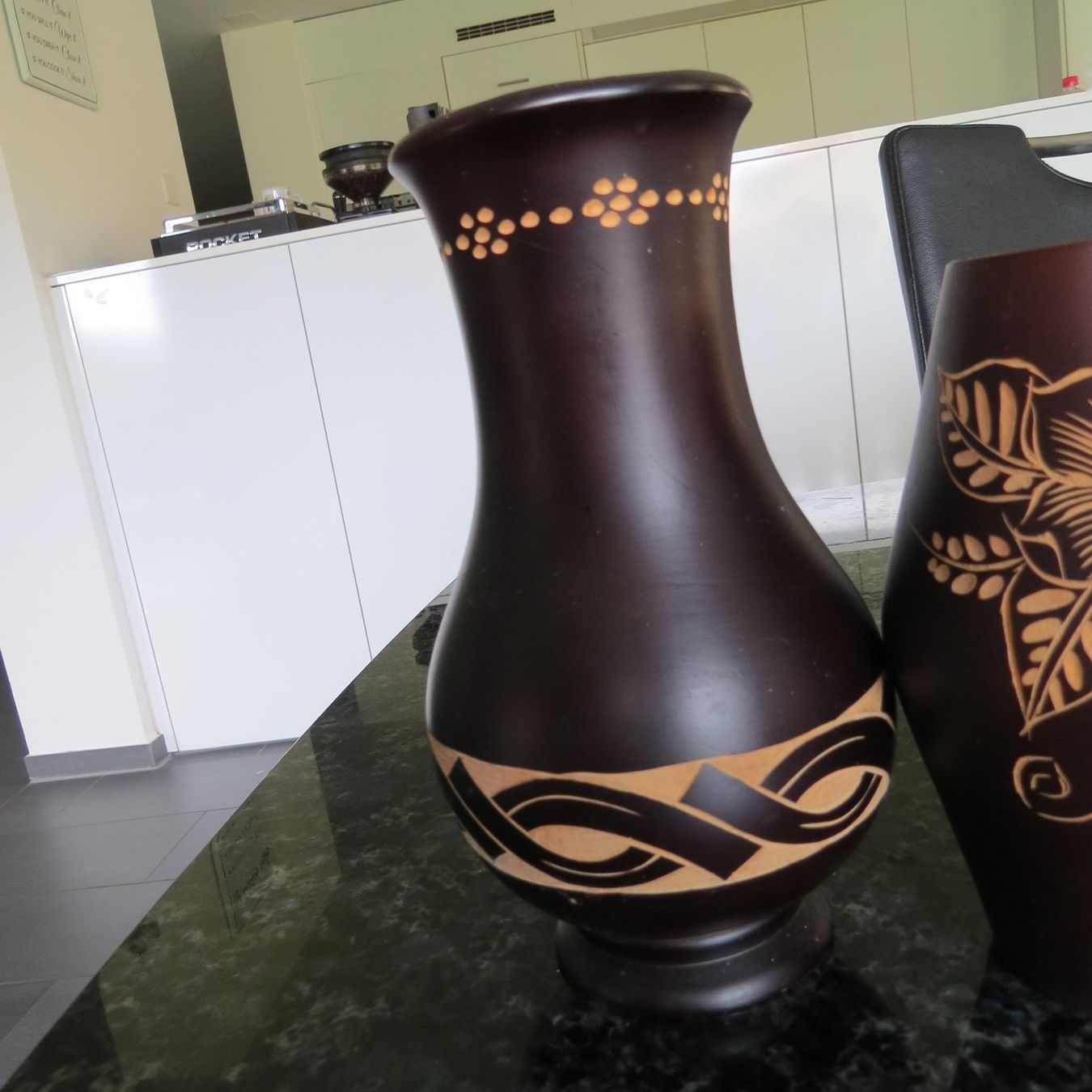 Vasi & Recipienti: Schönen Vase aus Holz – Nuovo e nell'imballaggio originale da Einsiedeln venduto da rotgypsy1969 1