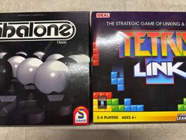 Abalone Classic & Tetris Link Brettspiel Schmidt Spiele