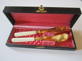 Anciens couteaux fromage, beure vintage