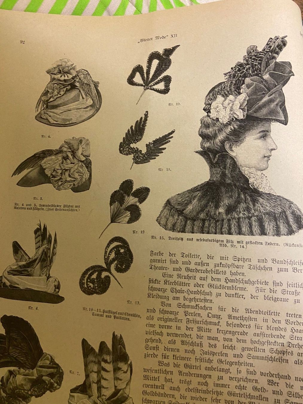 Zeitschriften & Magazine: wiener mode zeitschrift antik 1898 – Gebraucht aus Gipf-Oberfrick von Iberico 6