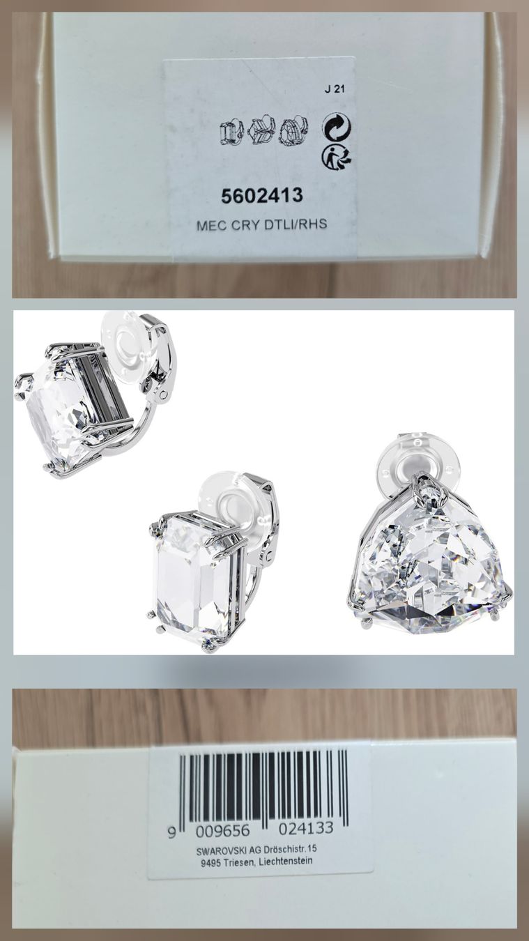 Swarovski Ohrringe & -stecker: Swarovski Ohrclips 5602413 neu – Neu und originalverpackt aus Niederhasli von 8155irae