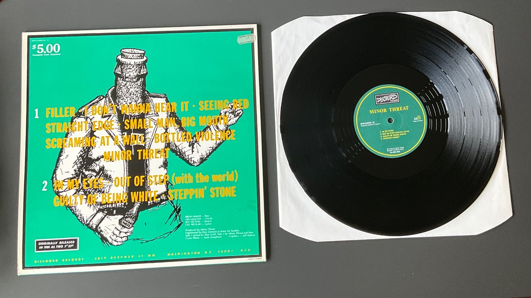 Dischi in vinile: Minor Threat / Vinyl – Nuovo (secondo la descrizione) da Amriswil venduto da Chmm1 1