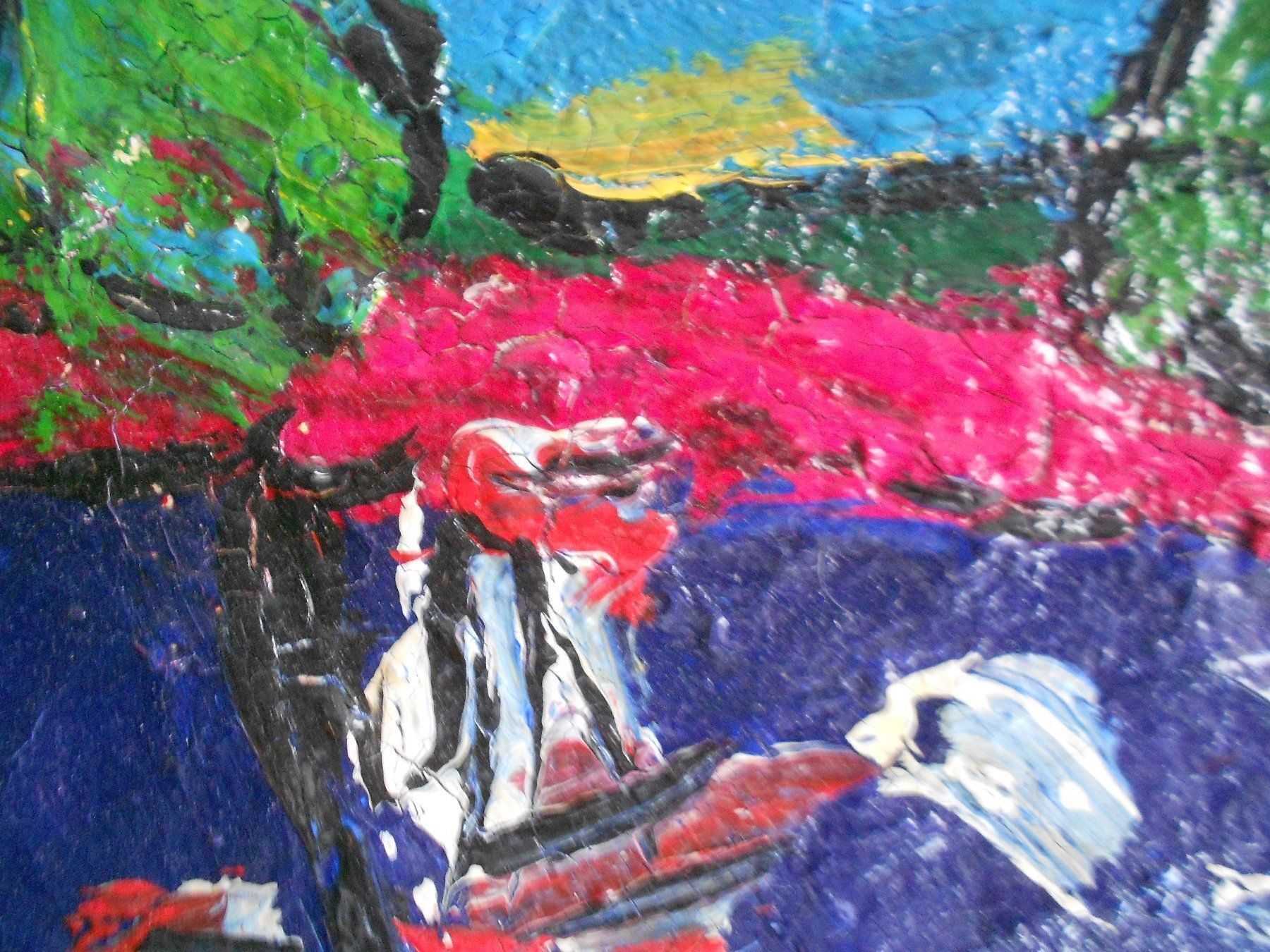 Dipinti: Peter Robert Keil - am Wannsee 62 - Neo Expressionismus – Usato da Dübendorf venduto da ArtExpression 2