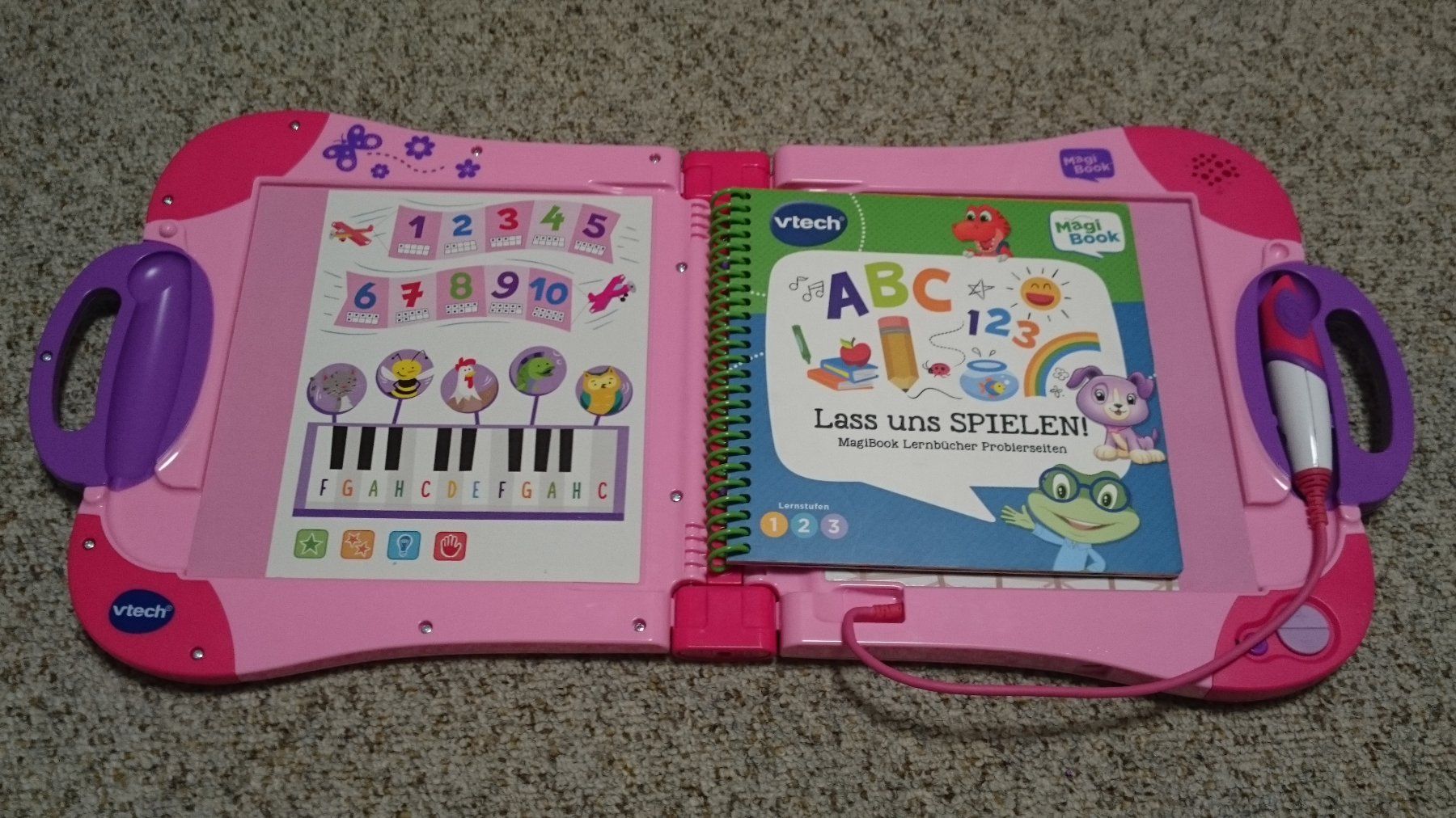 Vtech Jouets: Lerncomputer Magi Book in rosa von vtech – D'occasion à Wiler b.Utzenstorf par Hallucino6