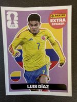 Panini WM Extra Sticker Luis Díaz Kolumbien