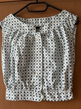 Vintage Cropped-Top XS/S, handmade