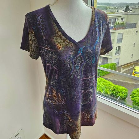 Paisley Damen T Shirt- L