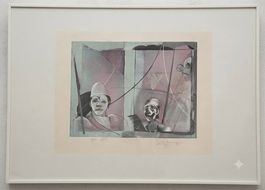 Rolf Knie – Opera originale "Clown" – Epreuve d'Artiste (Epr