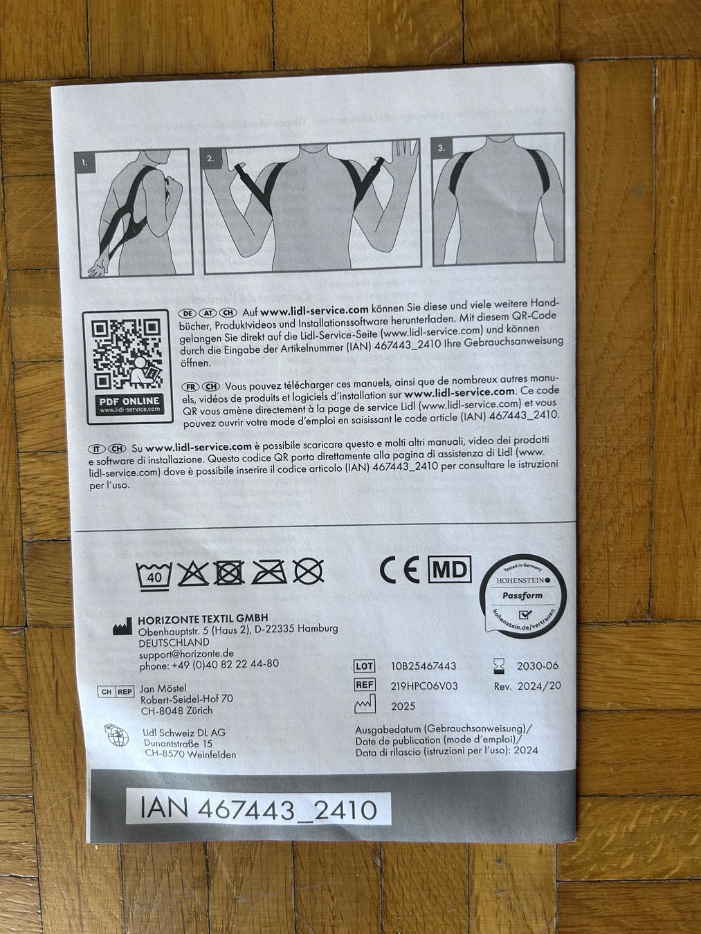 Letteratura sanitaria: Haltungstrainer S-M – Nuovo e nell'imballaggio originale da Schliern b. Köniz venduto da need-it 1