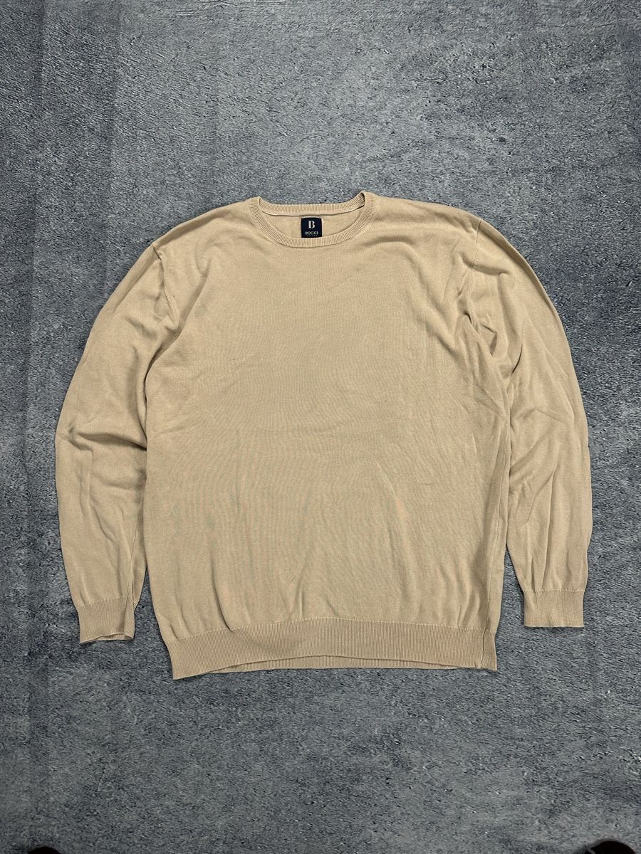 Boggi Maglioni & Felpe: Boggi Milano Pullover, Beige, Grösse L, Herren, – Usato da Luzern venduto da kim221080