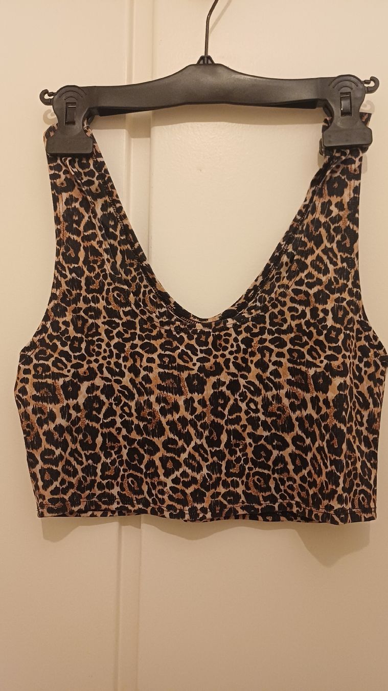 Tops: Brassière animal print leopard – Gebraucht aus Vevey von Veveybien 1