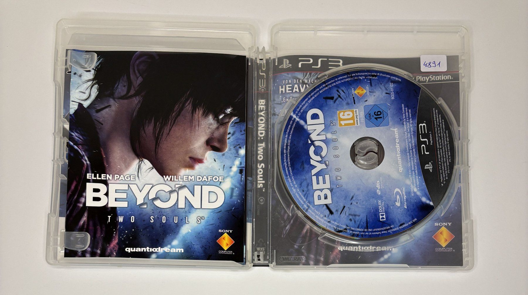 Spiele: PS3 - Beyond: Two Souls – Gebraucht aus Allschwil von Bullach 1
