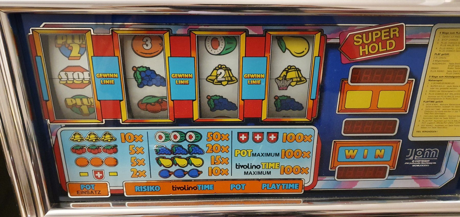 Spielautomaten: TIVOLINOS PLAYTIME SONDEREDTION – Gebraucht aus oberentfelden von .nepomuk 3