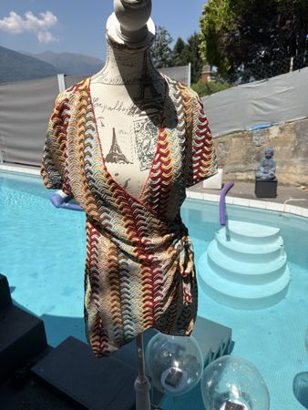 Strickkleid Wickeloptik Grösse S Neu