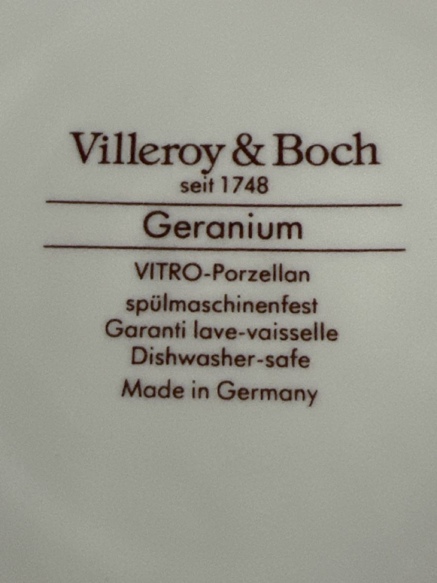Villeroy & Boch Ciotole: Villeroy & Boch Suppenterrine Geranium – Usato da Zürich venduto da Chaeffeler 4