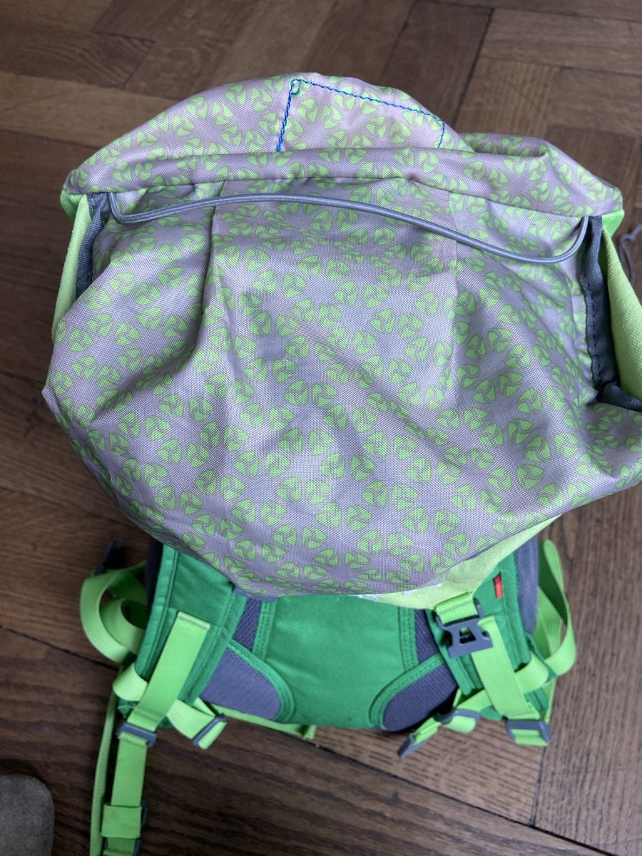 Vaude Borse & Zaini: Vaude Puck 14 Kinderrucksack, Grün – Usato da Basel venduto da clara16 5