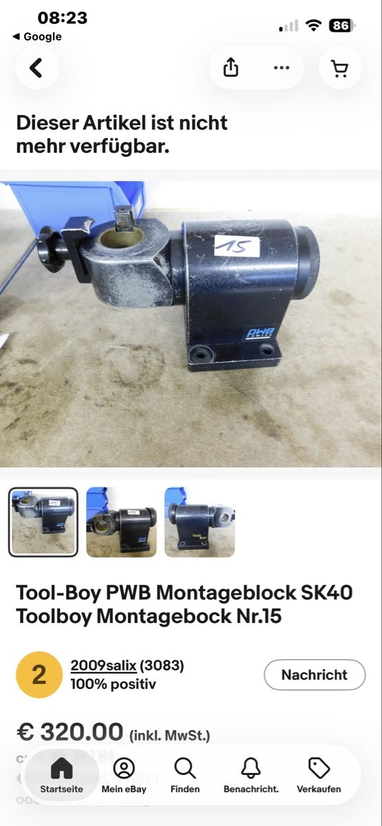 Tutti gli attrezzi: Tool Boy SK Iso 40 – Usato da Vordemwald venduto da Samuel-Elias 4