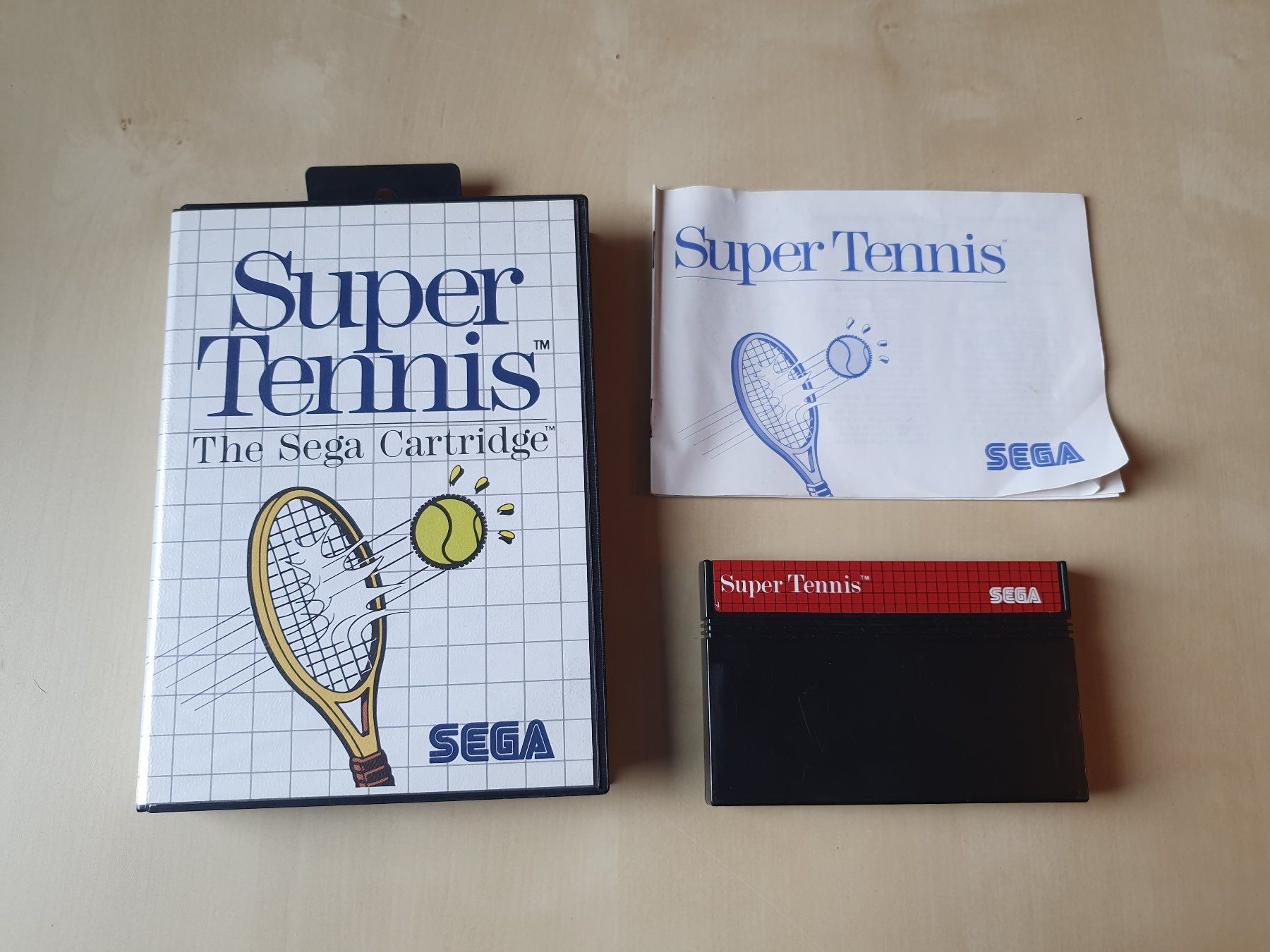 Sega Jeux: Super Tennis – D'occasion à Stansstad par collectorsshop 2