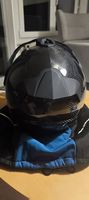 Casque moto en carbone