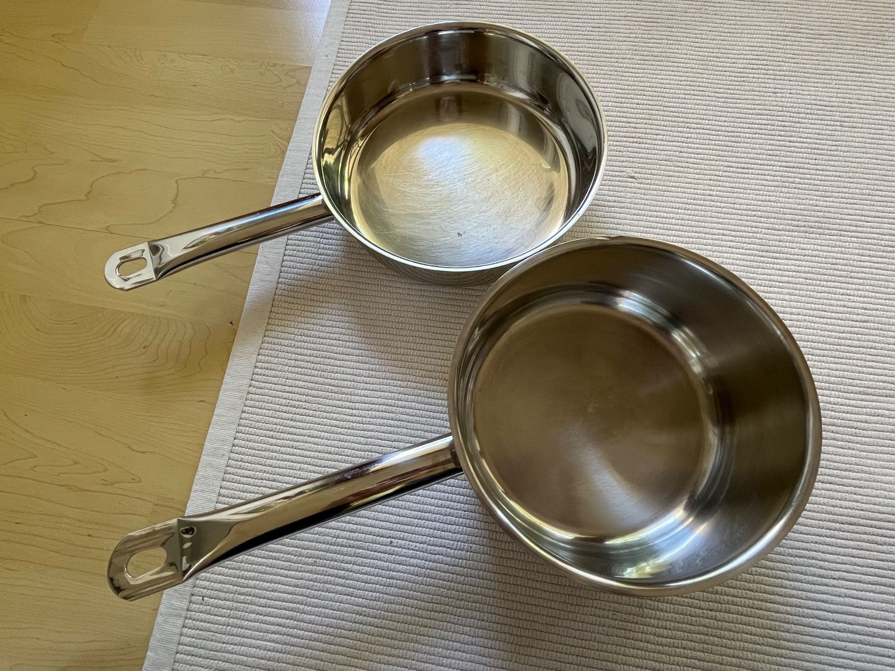 Pentole: 2 Edelstahl Töpfe 18/10 Inox – Usato da Zürich venduto da Gurkis 4