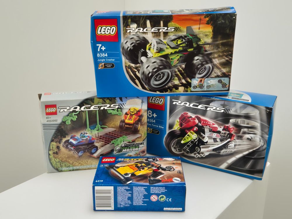 LEGO Racers Sammlung, vollständig mit Bauanleitungen und OVP (Gebraucht ...