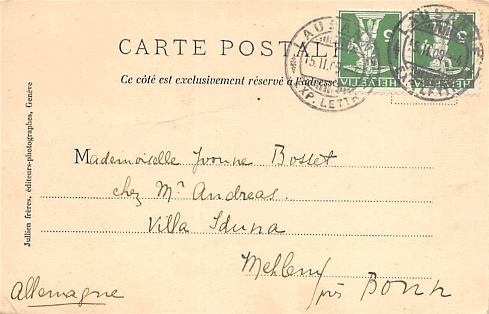 Cartoline postali: Leysin, et la Dent du Midi – Usato da Ottikon b.Kemptth. venduto da Neptun1974 1