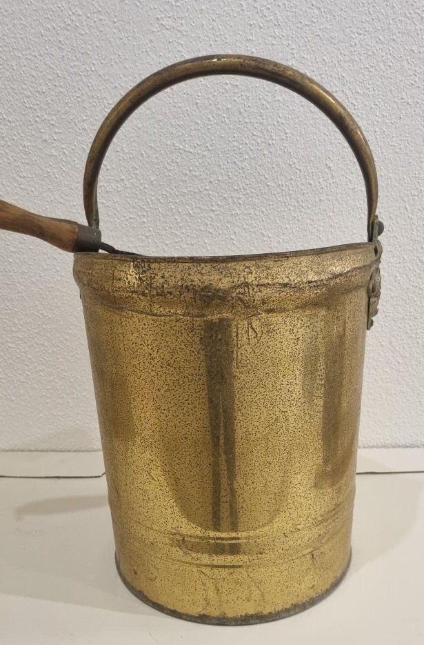 Altro per la casa: Alter Kohle Eimer mit Schaufel Messing antik – Usato da Flums venduto da Flumsantik 1