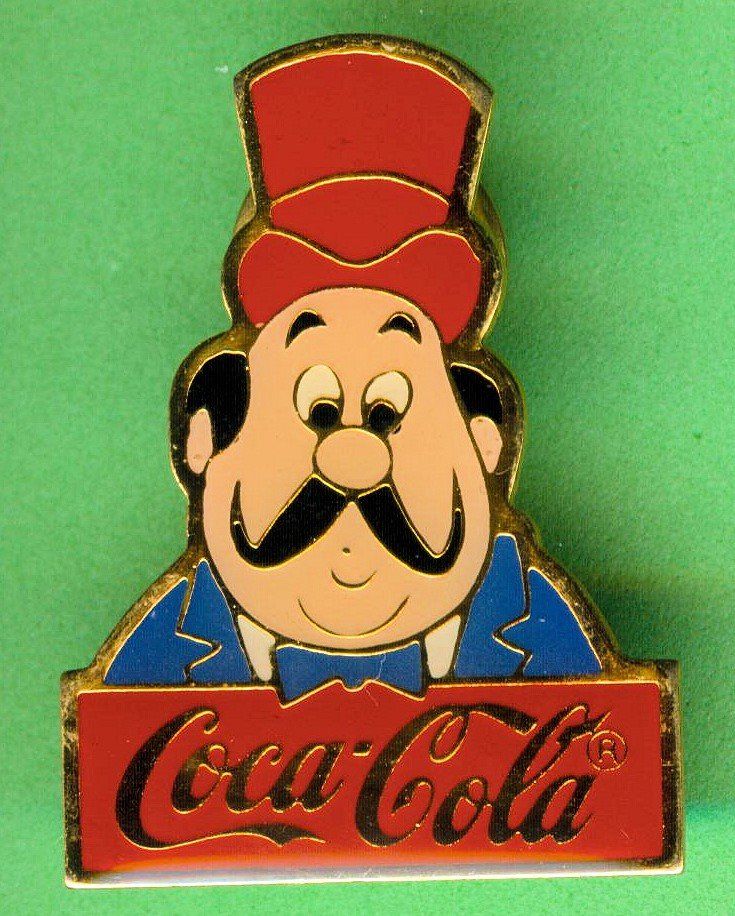 Disney Placchette & Badge: Disney   RINGMASTER   Coca Cola – Usato da Winterthur venduto da Sammleroase