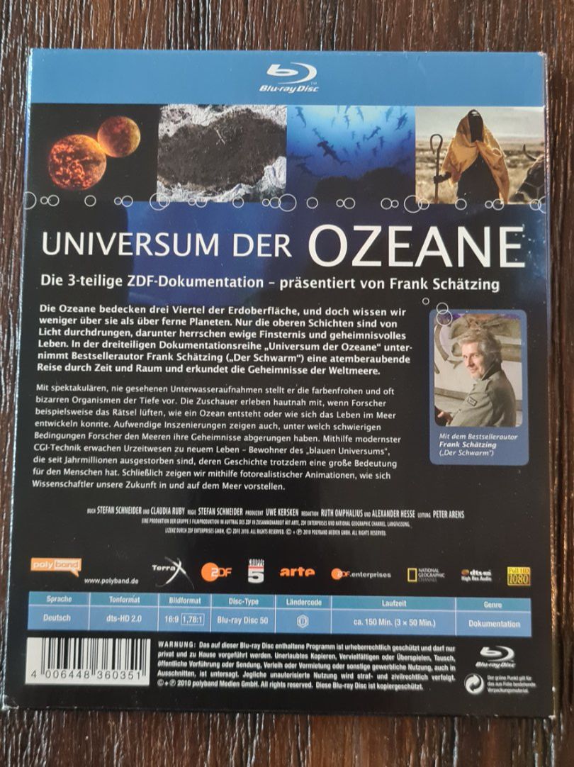 Tutti i DVDs: Universum Der Ozeane (H) – Nuovo (secondo la descrizione) da Oberkirch LU venduto da ThE_CoLLecTor666 1