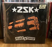 ZSK – Feuer & Papier (12" Vinyl, LP) – NEU & OVP