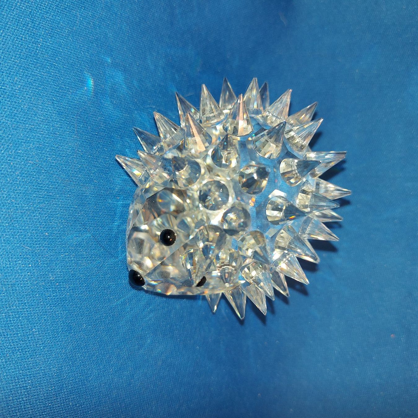 Swarovski Statuette: 3 Swarovski Figuren, Schwan, Igel, Rose Brosche – Usato da Schlieren venduto da Svenja7 4