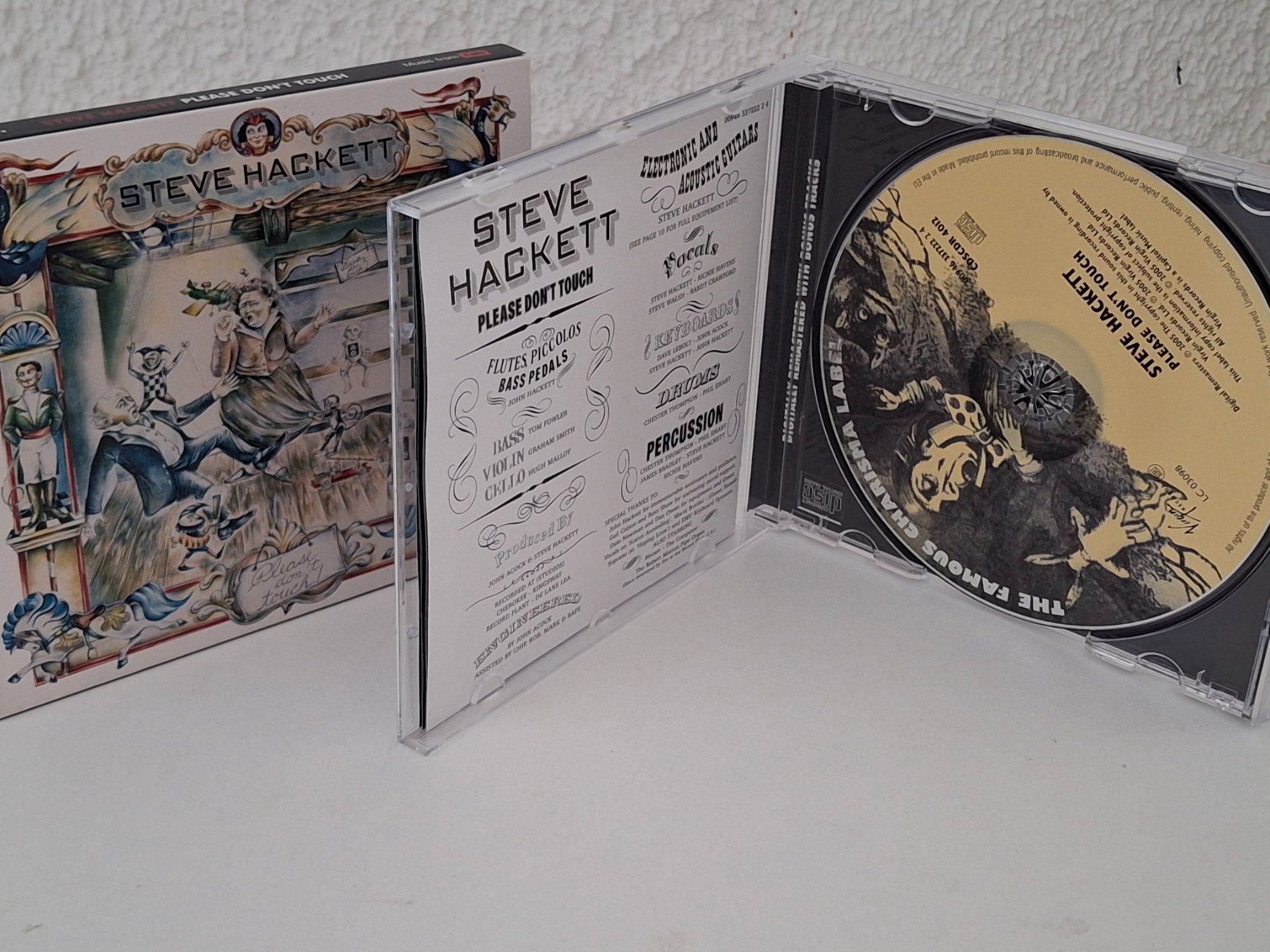 CD: CD Steve Hackett - Please Don't Touch✨ – Usato da Aarberg venduto da Jackup1 2
