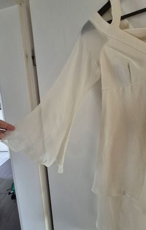 Elegantes weisses Kleid Grösse 40/42