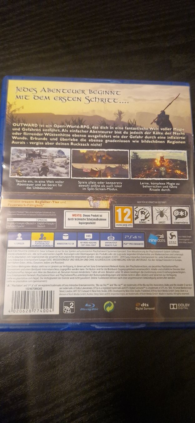 Sony Giochi: Outward Day One Edition PS4 – Usato da Villars-sur-Glâne venduto da MrLobTec 1