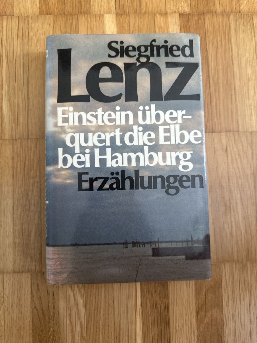 Libri: Siegfried Lenz Einstein überquert Elbe gebunden – Usato da Hinteregg venduto da JLTV1