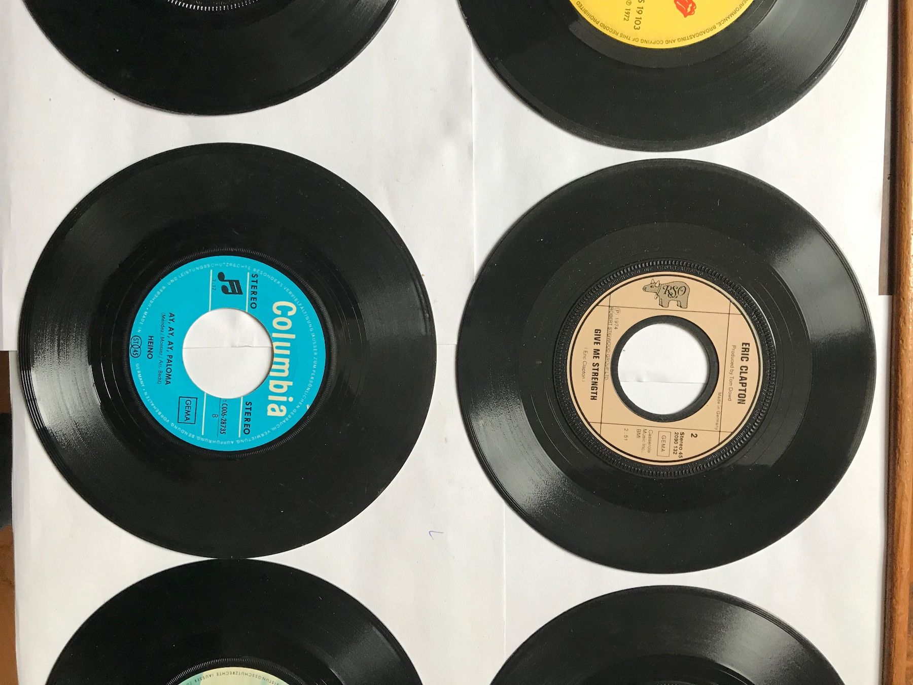 Dischi in vinile: singles set nr. 19, verschiedene interpreten – Usato da liestal venduto da makai05 2