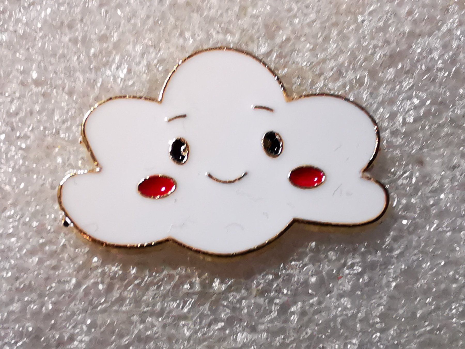 Placchette & Badge: Ansteckpin 89: Wolke – Usato da Oppligen venduto da Pin-Fall-Shop