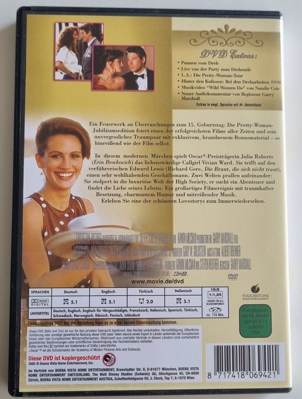 Tutti i DVDs: Pretty Woman DVD – Usato da Bassersdorf venduto da Ubrunu 1