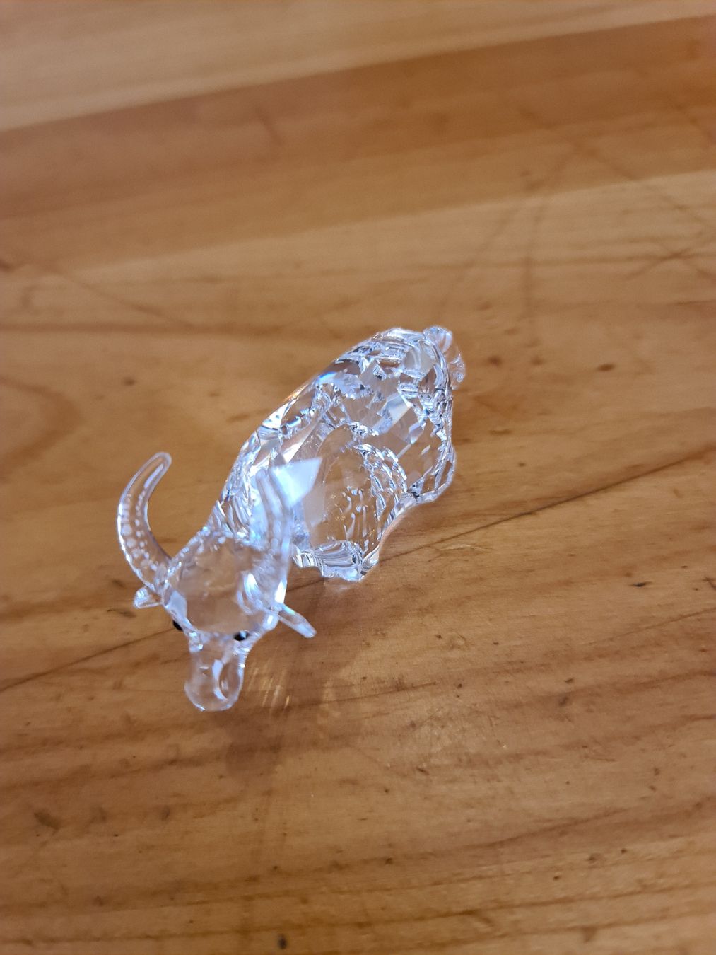 Swarovski Statuette: Swarovski Figur Sternzeichen Ochse Originalverpackt – Usato da henau venduto da Rockj