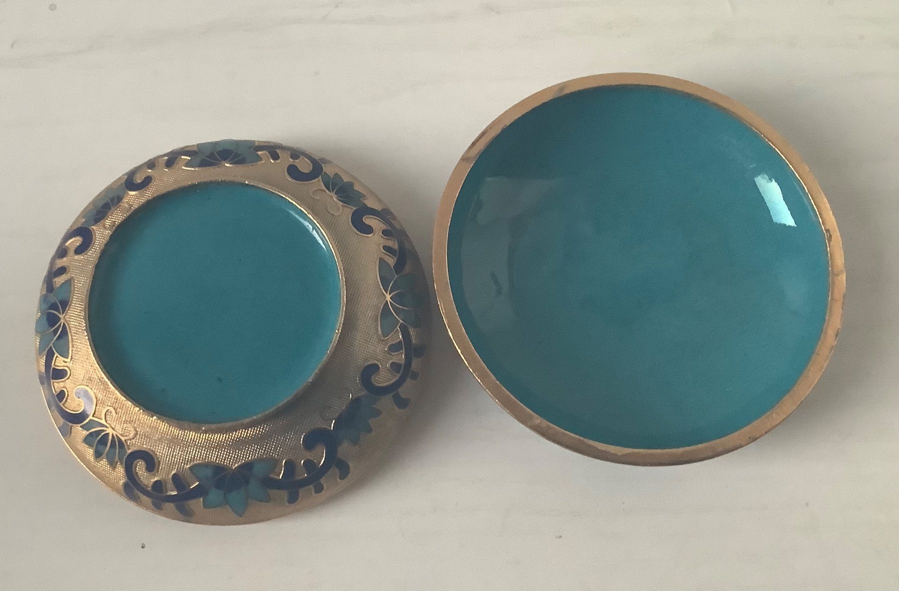 Autres décorations & accessoires: CHINESISCHE CLOISONNÈ Deckeldose – D'occasion à Adlikon b.Regensdorf par Crystaldragon09 5