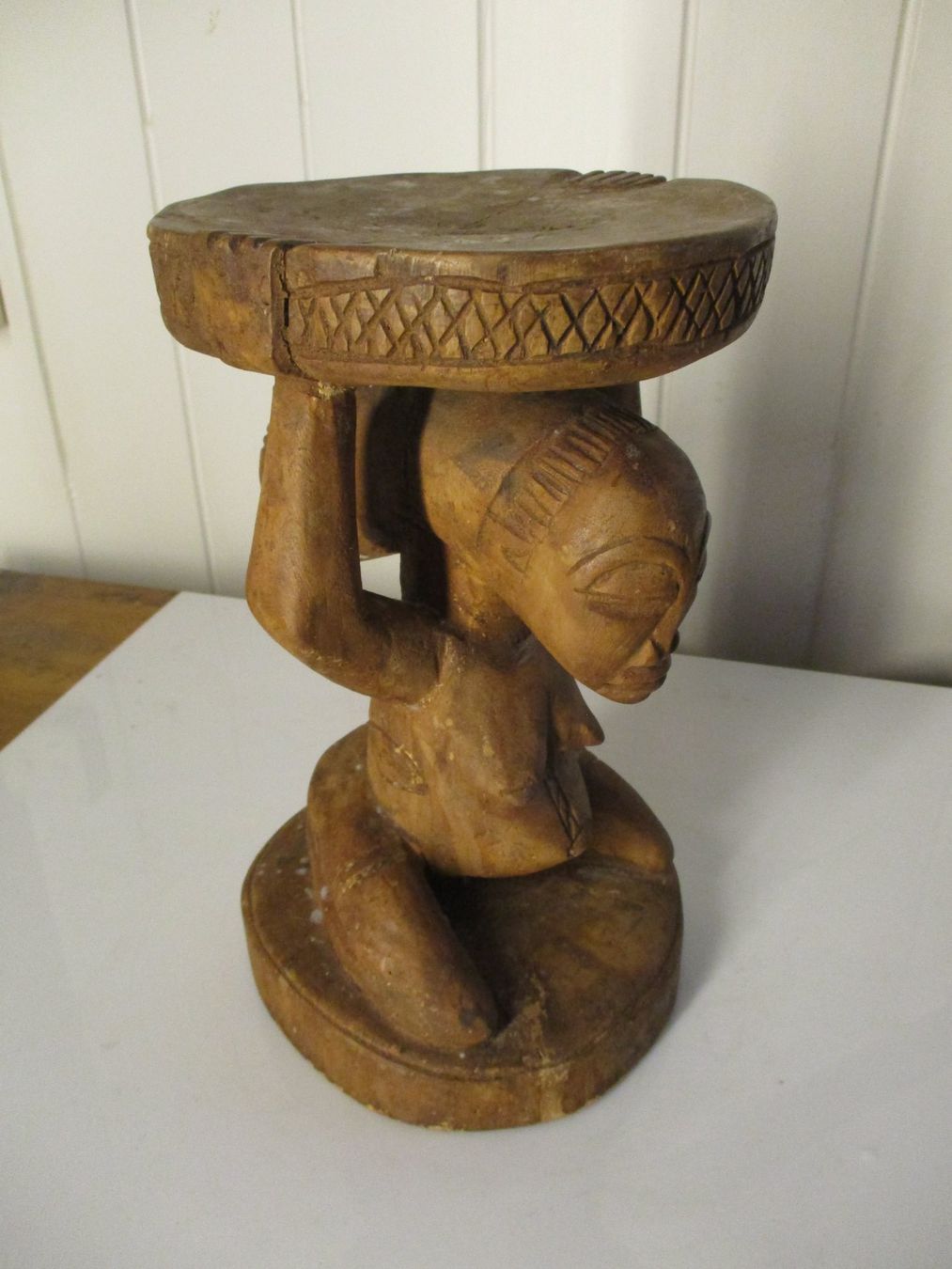 Skulpturen & Statuen: Mutterfigur Holz-Skulptur Fruchtbarkeit Tribal art premier – Gebraucht aus Windisch von Autogrammo 4
