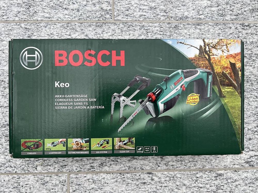 Bosch Keo Akku Gartensäge 10.8V, NEU (Neu und originalverpackt) in ...